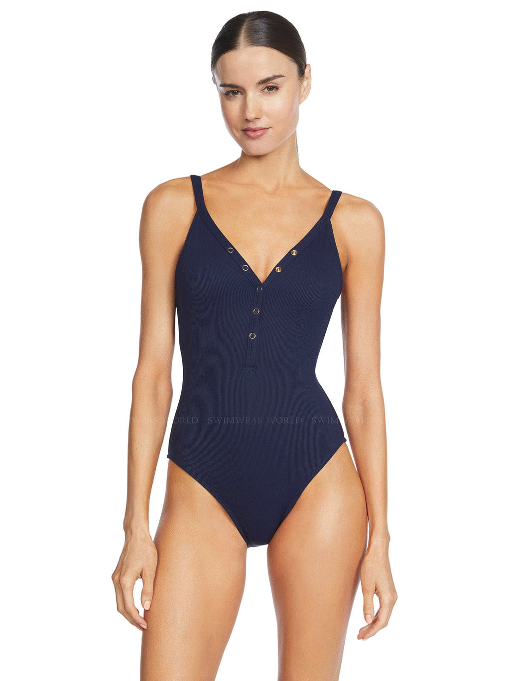 Amy One Piece V Neck