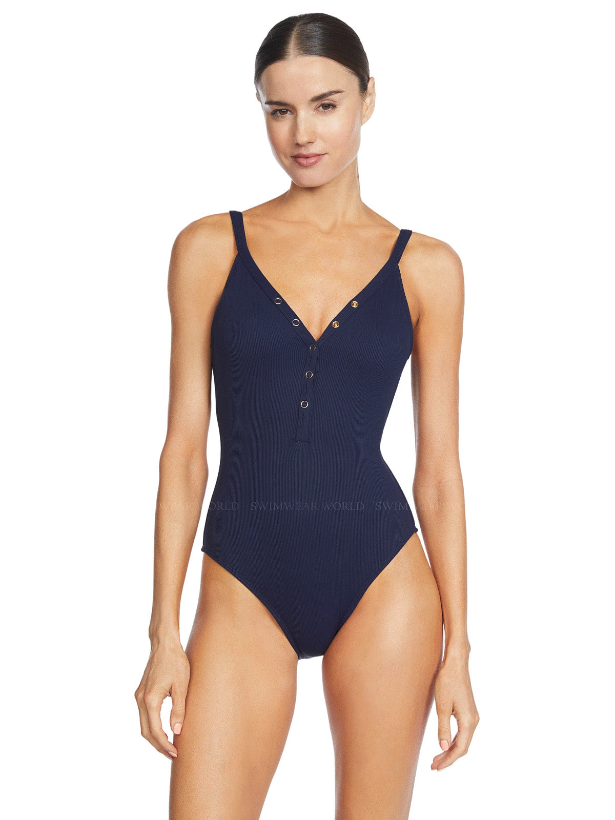 Amy One Piece V Neck