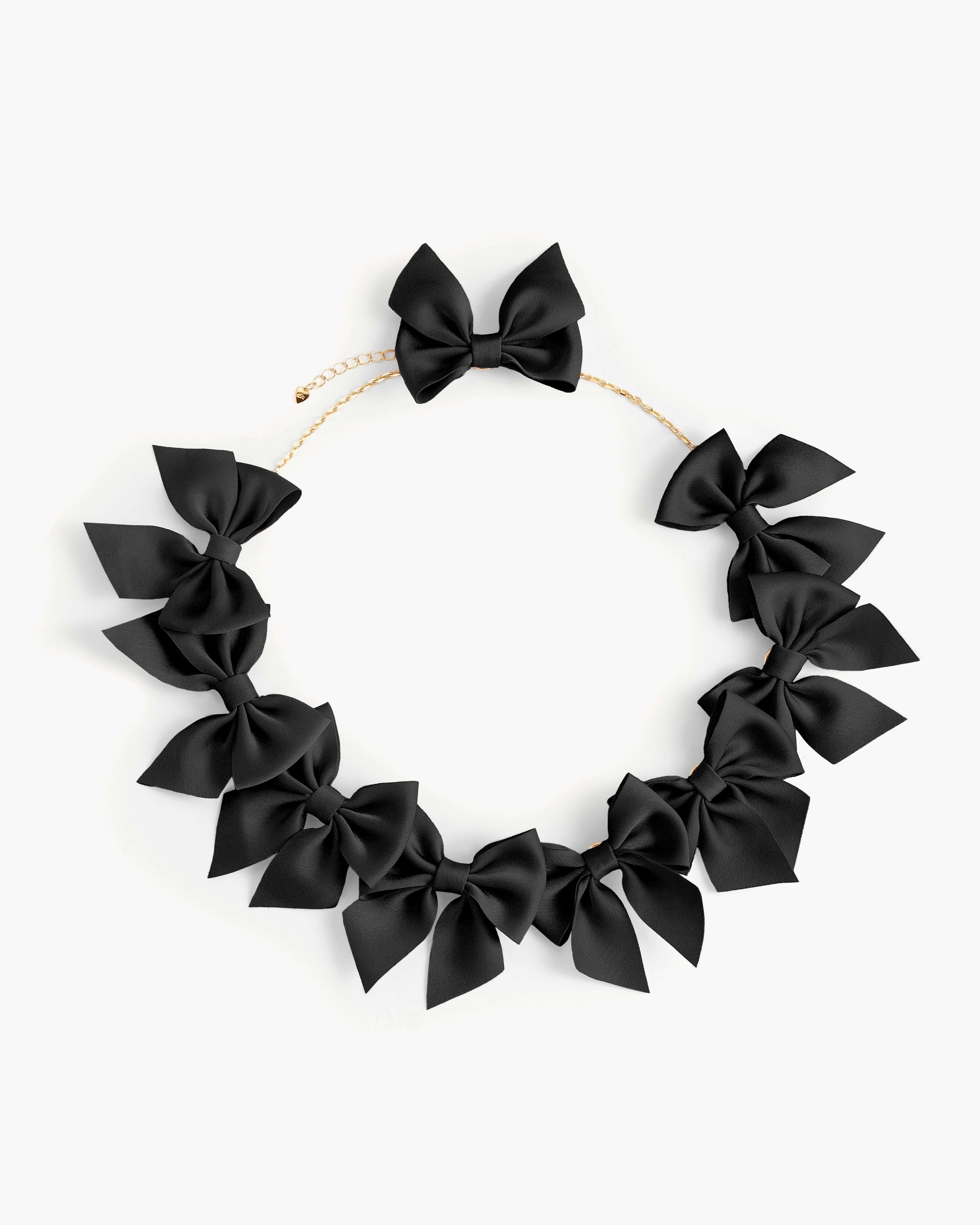 Pink Bow Necklace