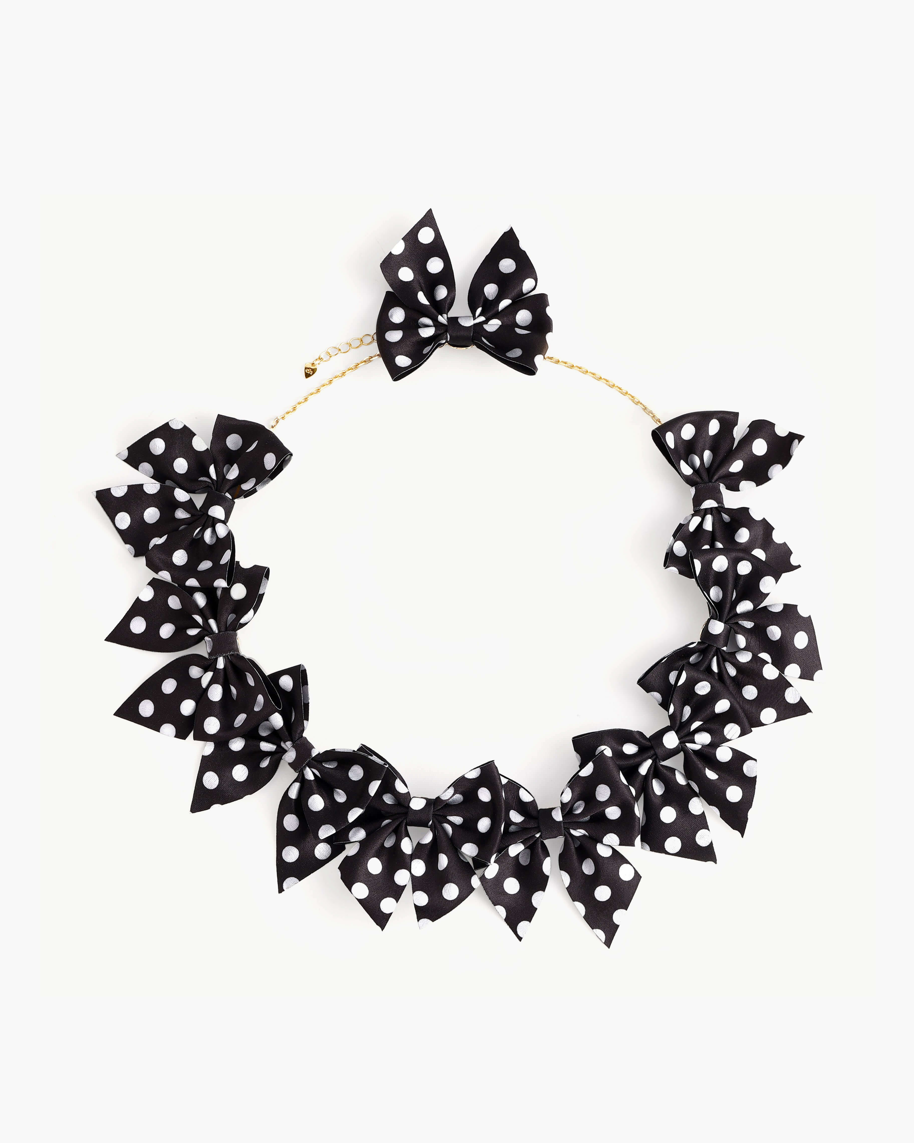 Pink Bow Necklace